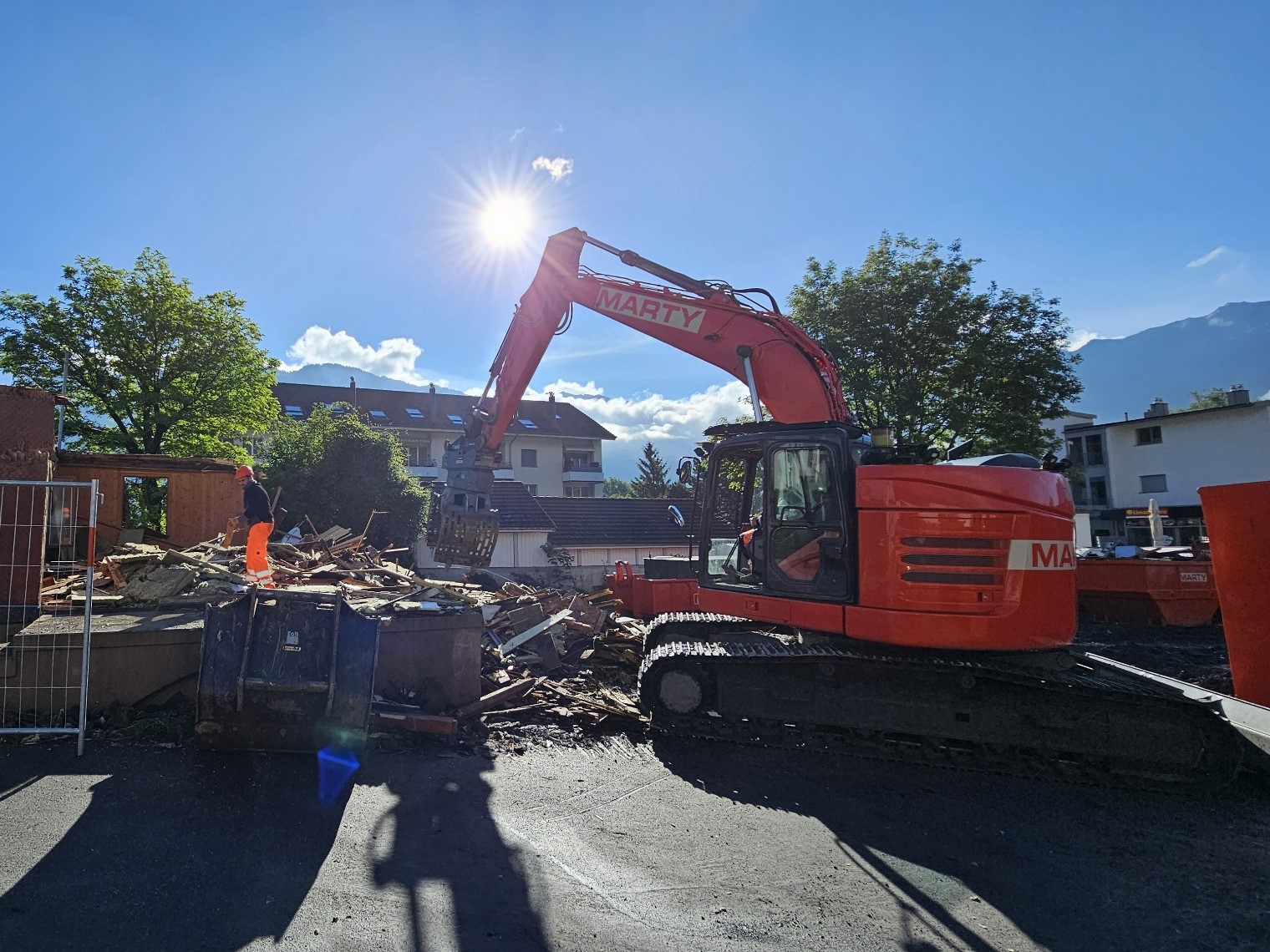 Rückbauarbeiten gestartet